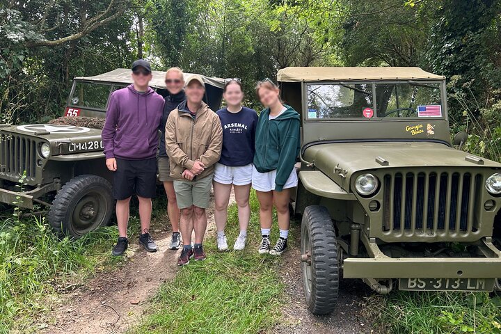 Guidet tur fra Utah Beach til Omaha Beach med Jeep-nedsenking