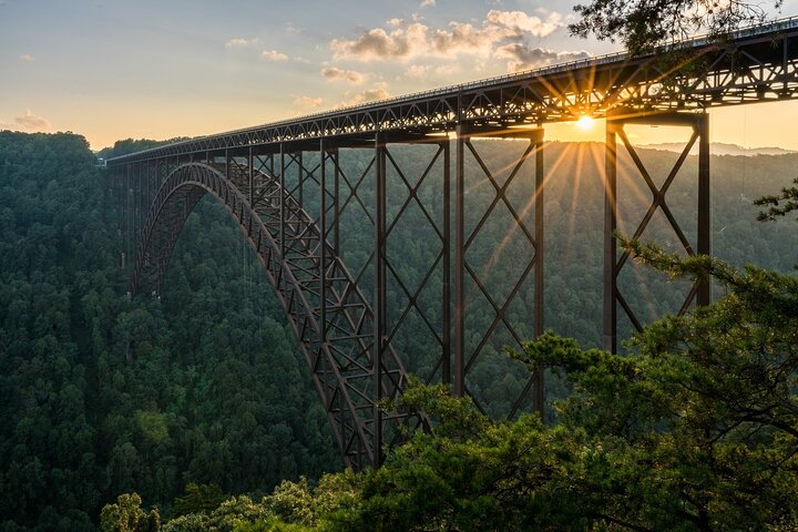 Tour audio guidato GPS autoguidato del New River Gorge National Park
