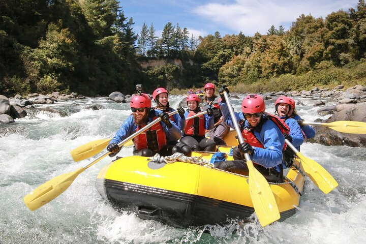 Tongariro-sensatie: wildwaterraftingavontuur klasse 3