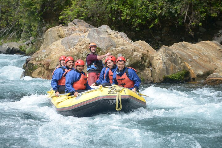 Tongariro-sensatie: wildwaterraftingavontuur klasse 3