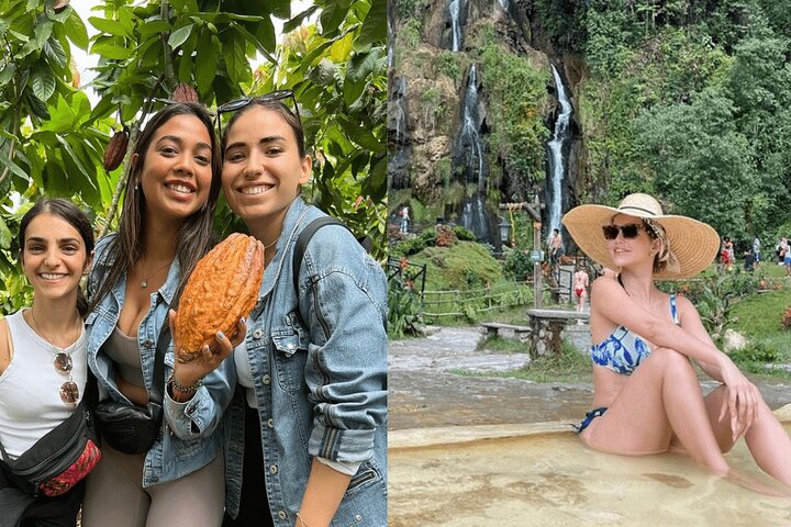 Visite des sources chaudes de cacao et de Santa Rosa au départ de Pereira ou d'Arménie