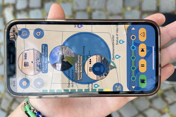 Búsqueda del tesoro GPS autoguiada con la aplicación para teléfonos inteligentes The Maze