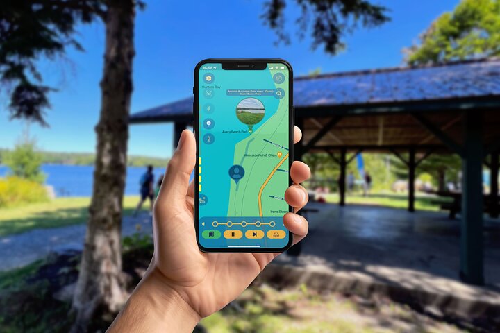 Tom Thomson Mystery GPS-applikasjonen gåtur mobilspill