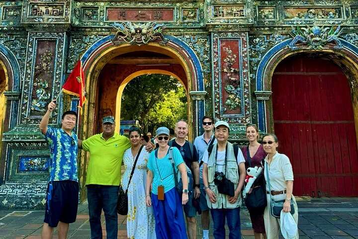 Hue Citadel-tur med autentiskt tåg via Hai Van Pass från Da Nang