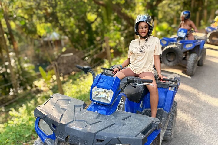 ATV, Bamboe Rafting, Paardrijden n Zwemmen Begeleide Tour