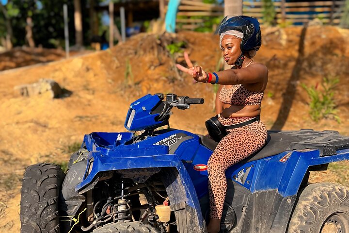 ATV, Bamboe Rafting, Paardrijden n Zwemmen Begeleide Tour