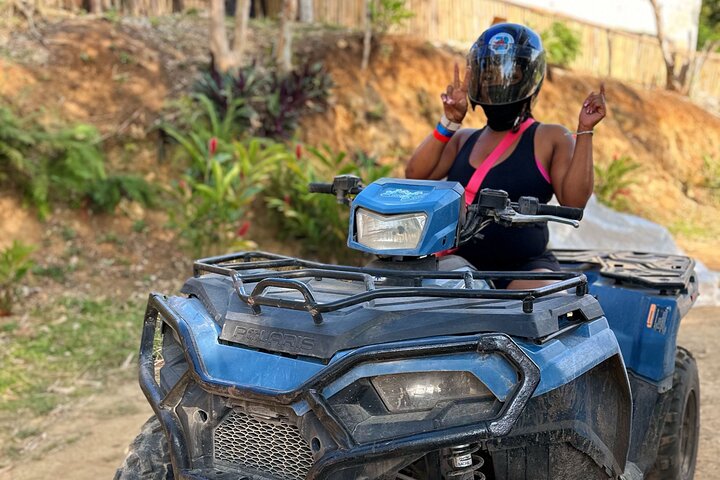ATV, Bamboe Rafting, Paardrijden n Zwemmen Begeleide Tour