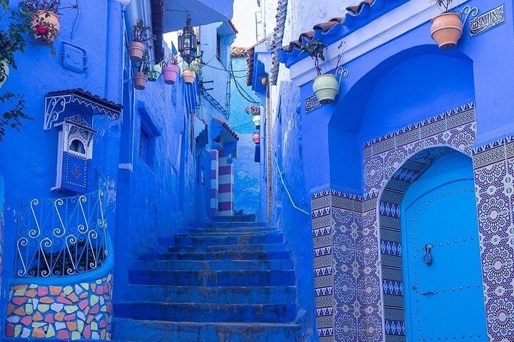 Heldags guidad tur från Rabat till Chefchaouen ikoniska blå staden