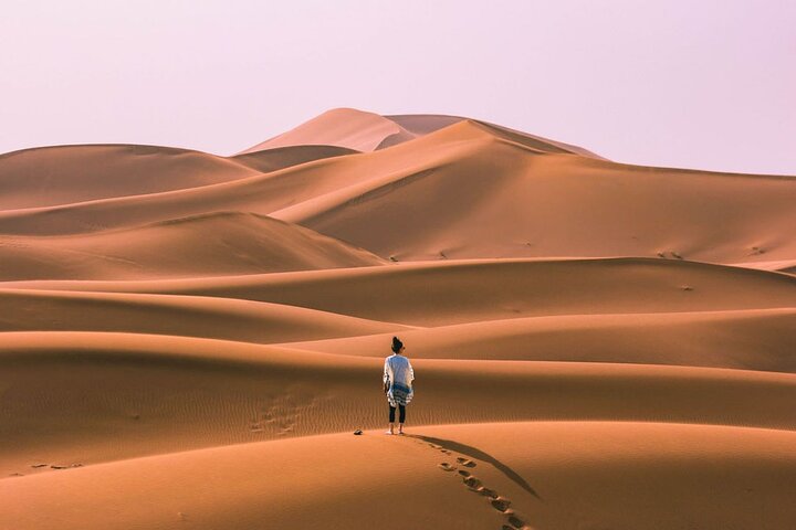 Tour del deserto di Erg Chigaga da Mhamid in 4x4 Marocco Sahara dune