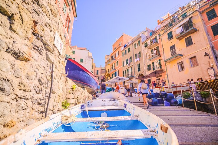 Cinque Terre-tur med limoncino-prøvesmagning fra La Spezia Port