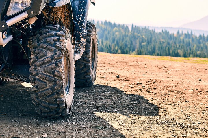 Quad in Curiti en rondleiding door het natuurlijke zwembad