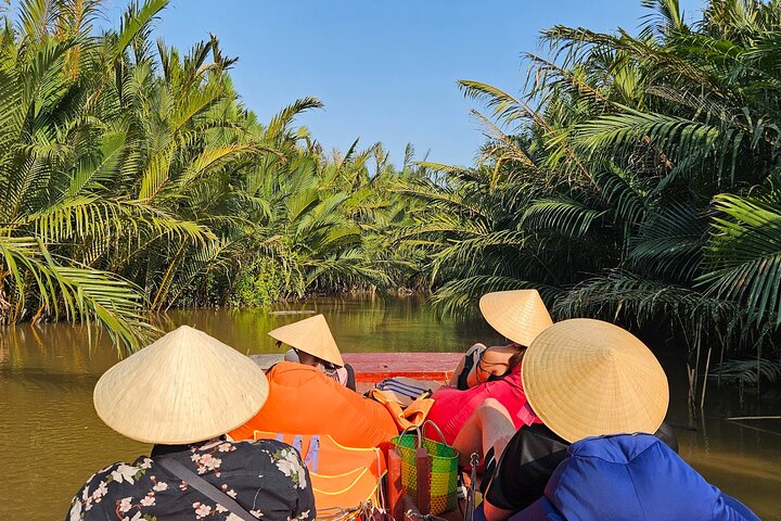 Ben Tre Mekong Zig Zag: Skoter, segelbåt och mat (hel dag)