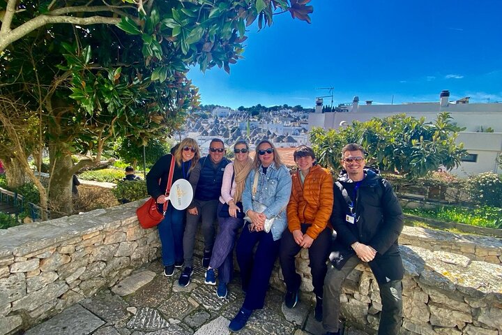 Tour guidato di Alberobello, Martina Franca e Locorotondo da Bari