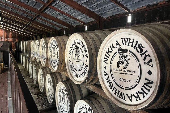 Tour della Nikka Whisky Miyagikyo Distillery e degustazione in taxi