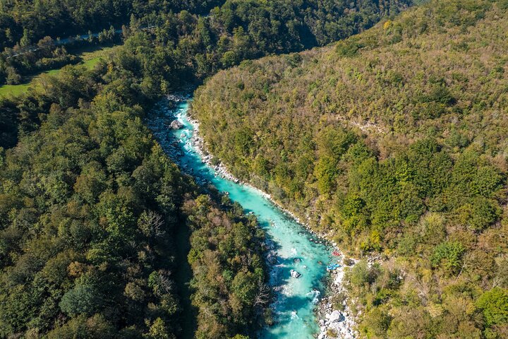 Soča River White Water Forsränning i Bovec med gratis foton