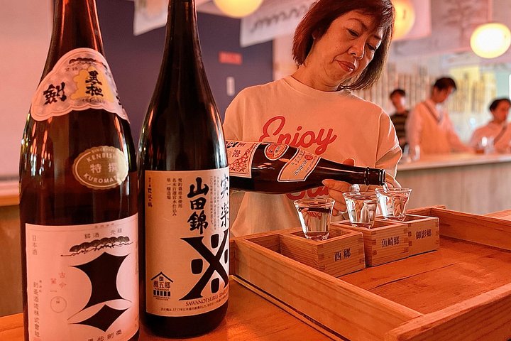 Sake-tur og smaksprøver i Kobe med en Sake-brygger