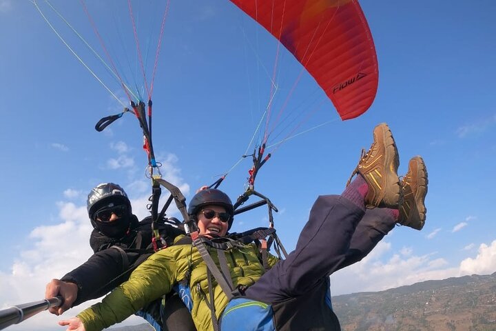 Paragliding Tandem Flight från Pokhara med foton och video