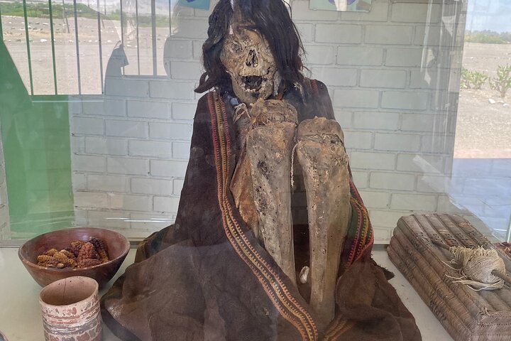Tour privado por la trilogía de Nazca : Cahuachi, Chauchilla & Acueductos