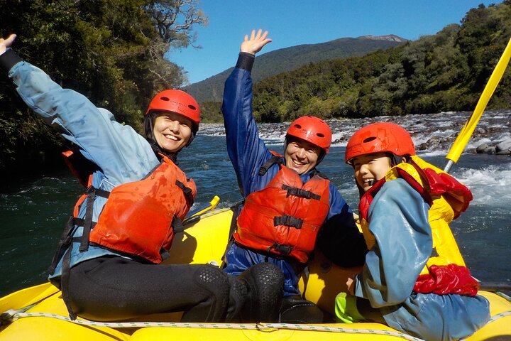 Family Float Grade 2 Whitewater Adventure i Tongariro River