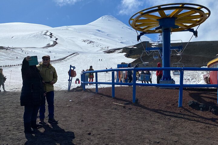 Escursione privata a terra del vulcano Osorno e delle cascate di Petrohué
