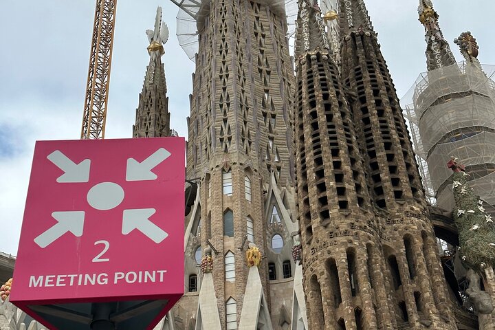 Barcelona: Sagrada Familia Fast Track Tour med Tower Option