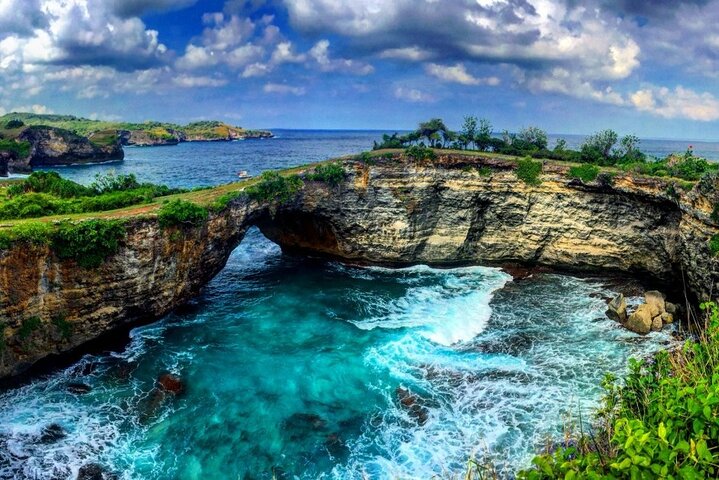 Privat dagstur till Nusa Penida med snorkling och Kelingking Beach