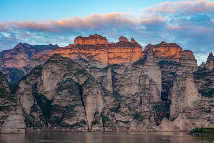 Tour privato di un giorno nella foresta di pietra fluviale gialla di Lanzhou