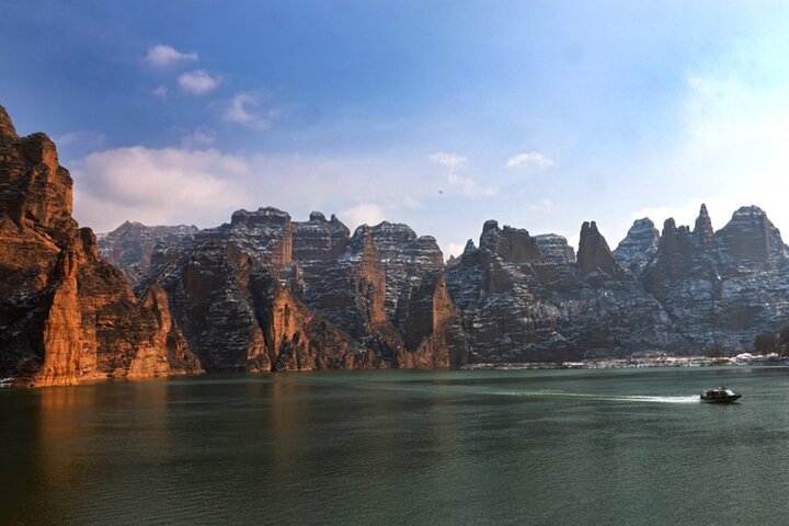 Tour privato di un giorno nella foresta di pietra fluviale gialla di Lanzhou