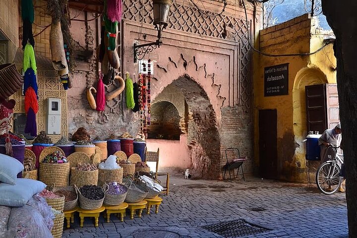 Excursão de um dia em Marrakech a partir de Agadir: Medina & Souks Tour