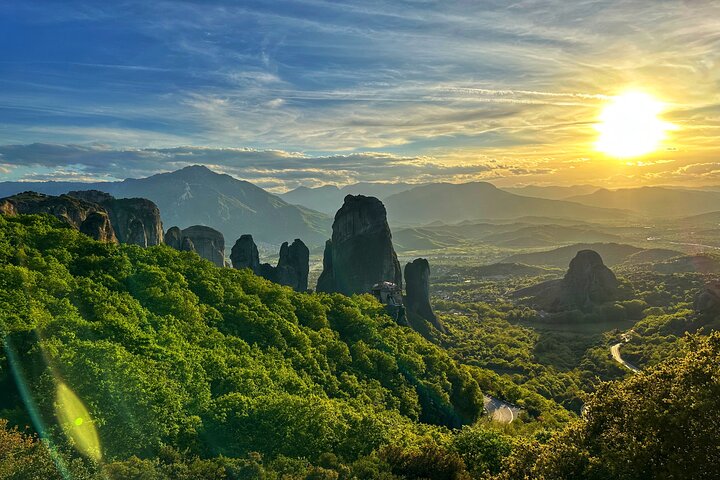 Meteora Zonsondergang: 'Verborgen Schatten' Tour - Kleine Groep