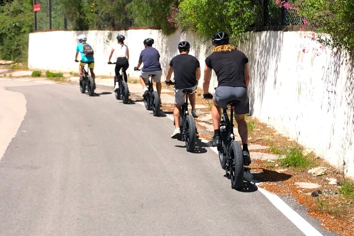 Lefkada: Mountain Gems Elektrisk fett cykeltur och provsmakning