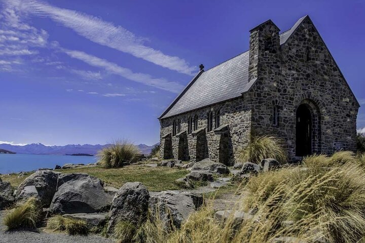 Mt Cook till Christchurch envägs liten grupptur via Lake Tekapo