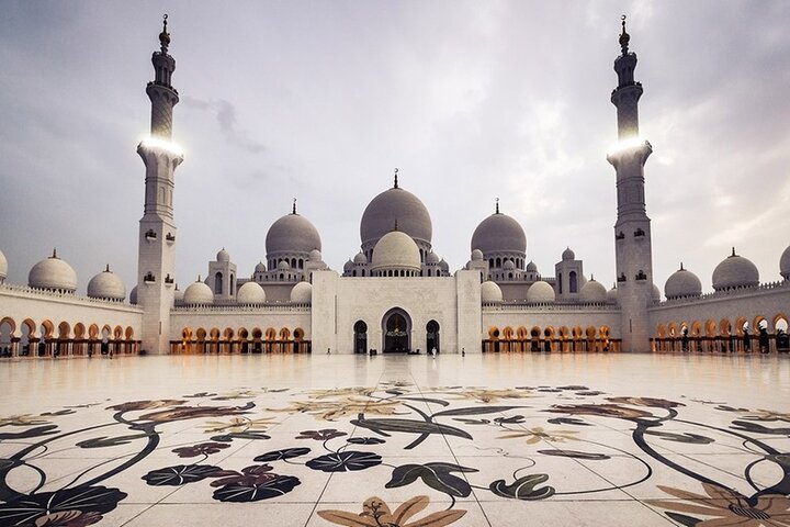 Dubai til Abu Dhabi City Tour med Grand Mosque Emirates Palace