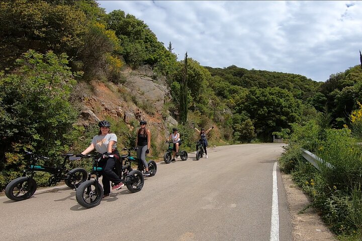 Lefkada: Mountain Gems Elektrisk fett cykeltur och provsmakning