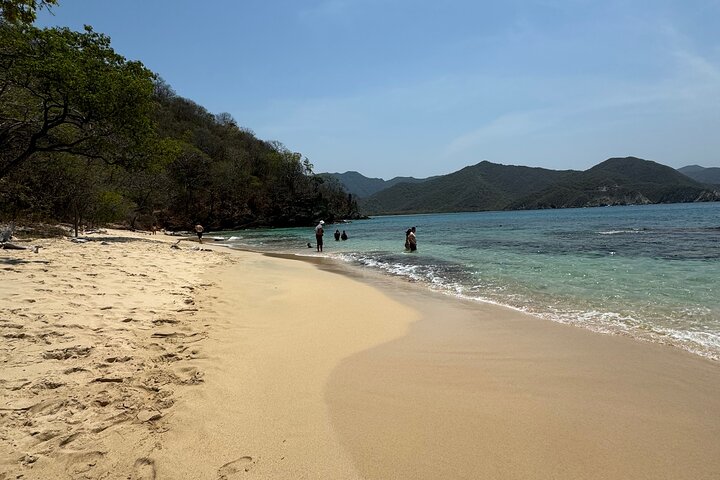 Maritiem avontuur Bahia de Cinto en Playa Cristal, Tayrona Park