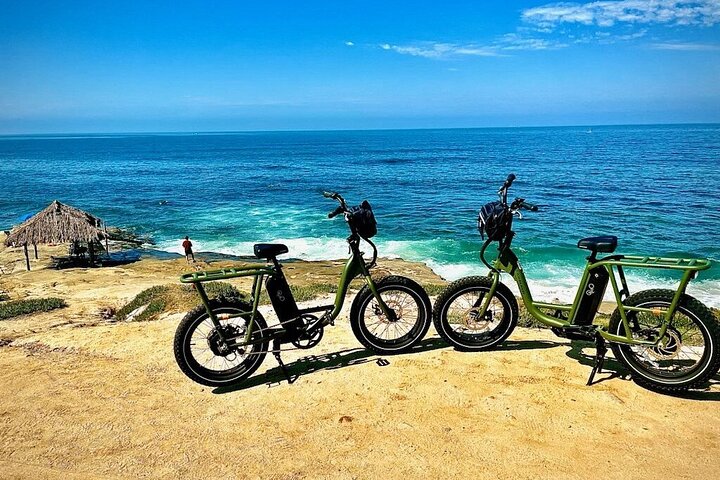 Tour en bicicleta eléctrica de ensueño por La Jolla y la playa del Pacífico