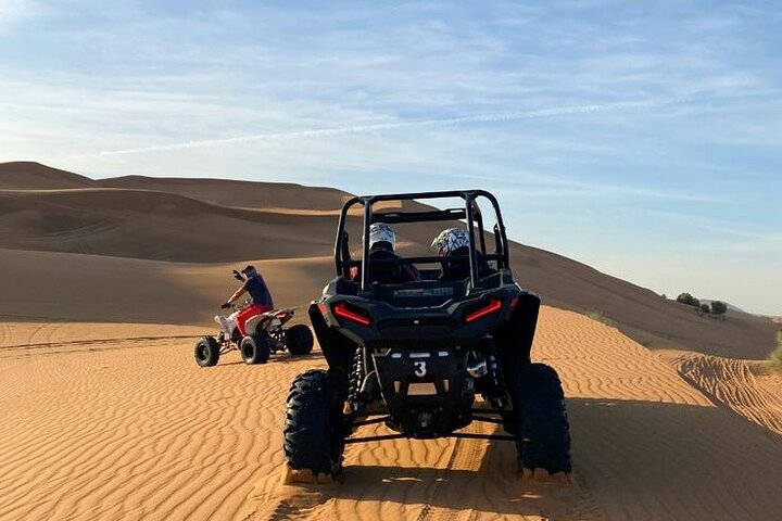 Dubaï Desert Safari Dune Bashing , VTT Quad, promenade à dos de chameau et barbecue