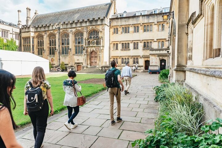 1,5 uur durende Oxford City en University wandeltocht