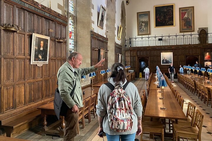1,5 uur durende Oxford City en University wandeltocht