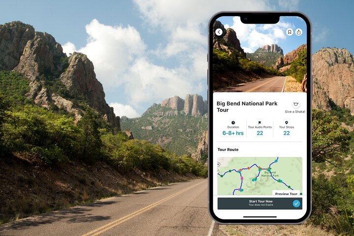 Tour audio guidato GPS fai-da-te del Parco Nazionale di Big Bend