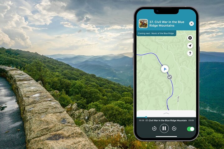 Tour en audio autoguiado por Blue Ridge Parkway Virginia