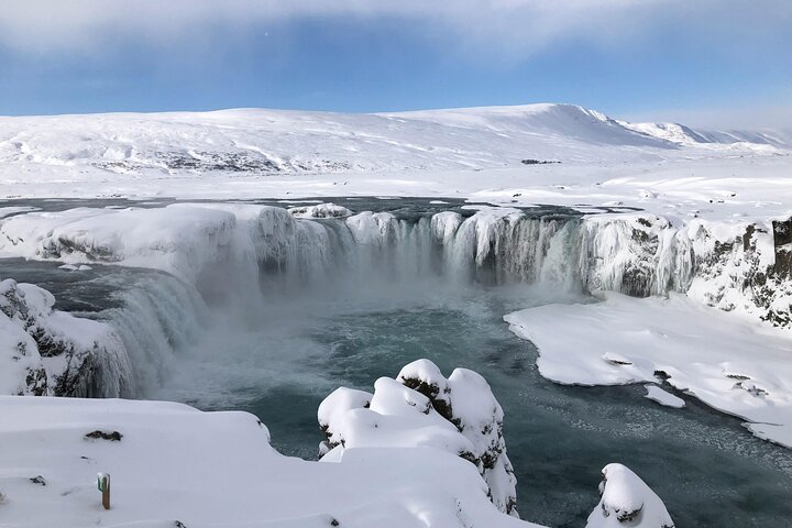 Desde el puerto de Akureyri : Tour en cascada Godafoss para cruceros (V)