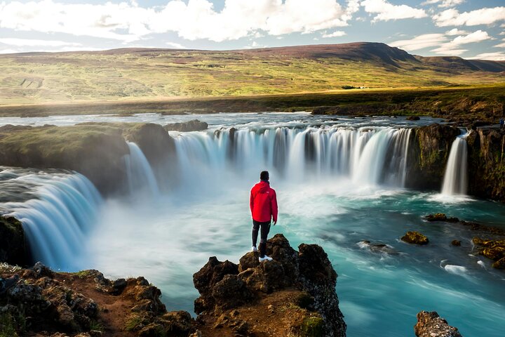 Desde el puerto de Akureyri : Tour en cascada Godafoss para cruceros (V)