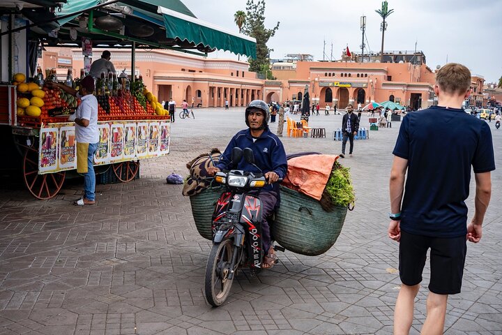 Marrakech au départ de Casablanca avec Calèche et Balade à dos de chameau