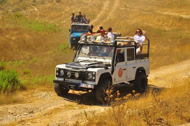 Green Canyon: zij-jeepsafari met lunch, waterval en boottocht