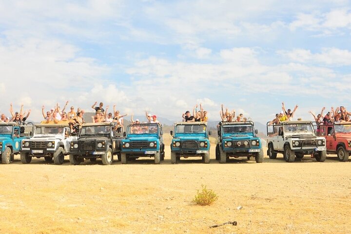Green Canyon: zij-jeepsafari met lunch, waterval en boottocht