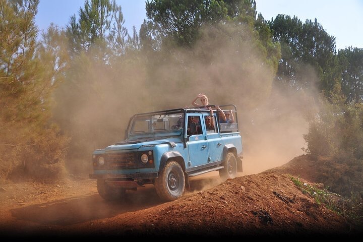 Green Canyon: zij-jeepsafari met lunch, waterval en boottocht