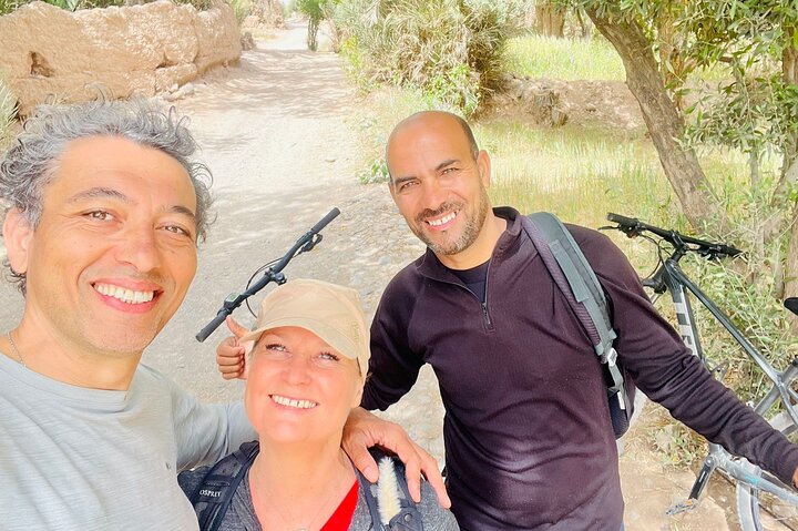 Privater halbtägiger Mountainbike-Ausflug zur Entdeckung der Skoura Palmeraie