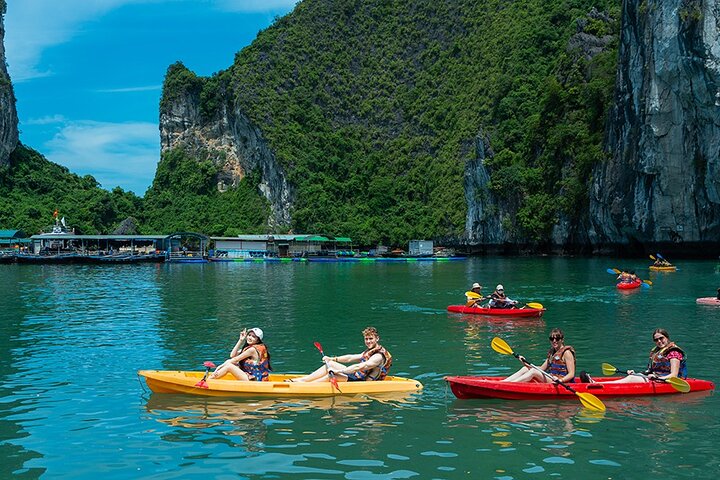Best Seller Halong Bay 5-Star Day Cruise: Buffet, Kayak & Caves