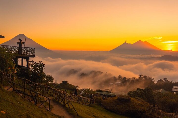 Privat transfer Fra lufthavn/Guate City til ANTIGUA eller omvendt
